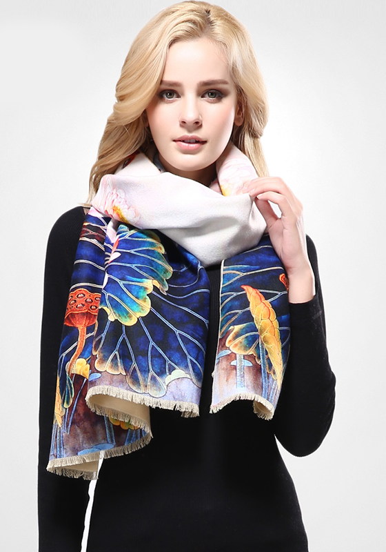 Wool Cashmere Luxury Scarf Wool Cashmere Luxury Scarf