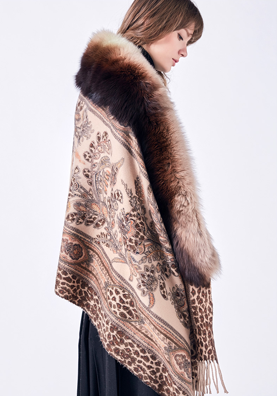 Real Fox Fur Luxury Scarf Real Fox Fur Luxury Scarf