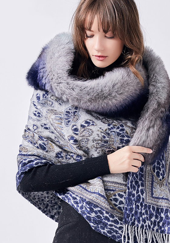 Real Fox Fur Luxury Scarf Real Fox Fur Luxury Scarf