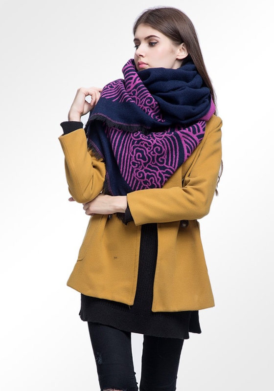 Luxury Print Cashmere Scarf Luxury Print Cashmere Scarf