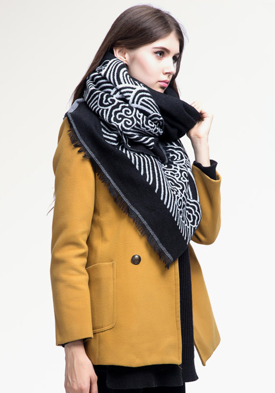 Luxury Print Cashmere Scarf Luxury Print Cashmere Scarf