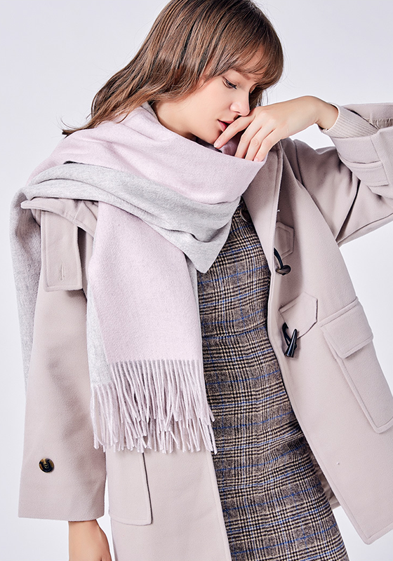 Wool Thick Foulard Scarf Wool Thick Foulard Scarf