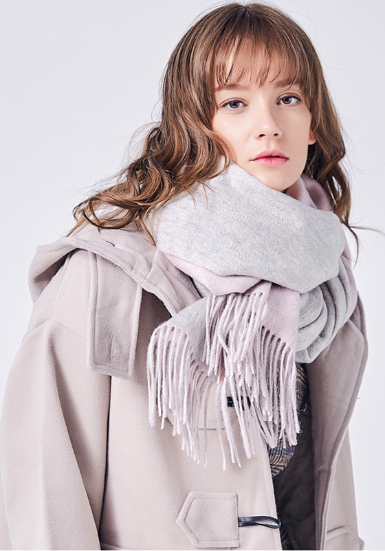 Wool Thick Foulard Scarf Wool Thick Foulard Scarf