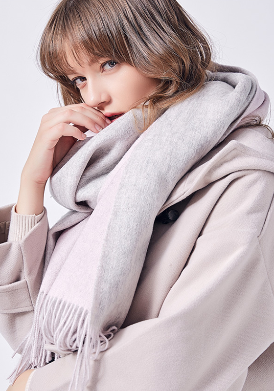Wool Thick Foulard Scarf Wool Thick Foulard Scarf