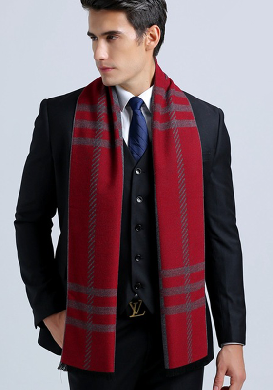 Classic Wool Cashmere Scarf Classic Wool Cashmere Scarf