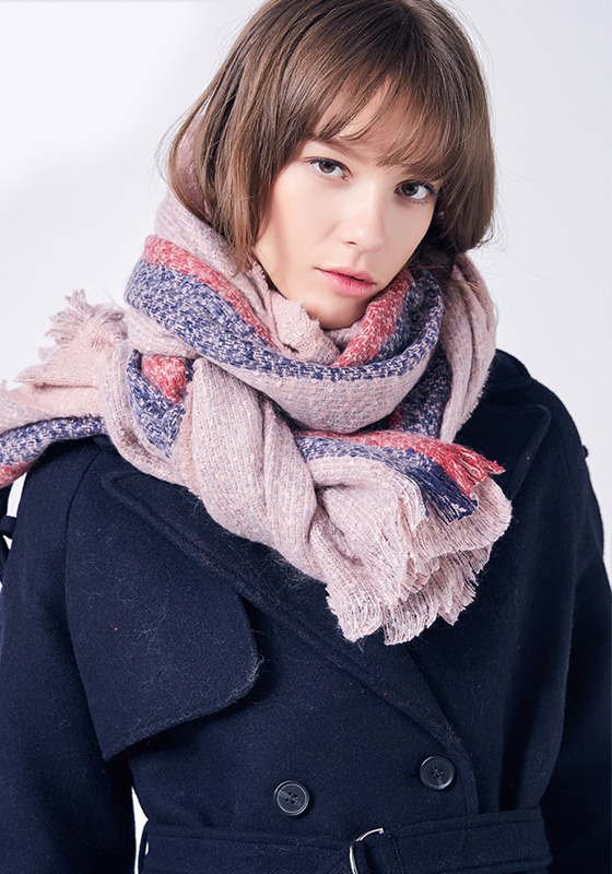 Stripe Foulard Femme Scarf Stripe Foulard Femme Scarf