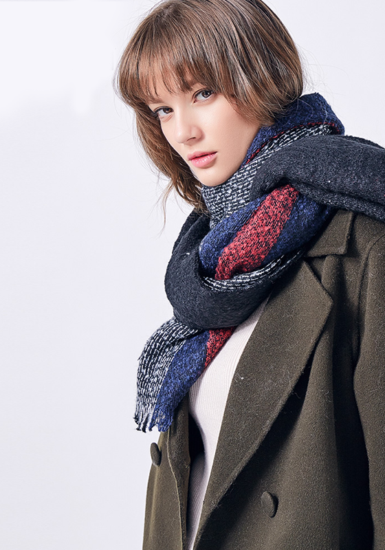 Stripe Foulard Femme Scarf Stripe Foulard Femme Scarf