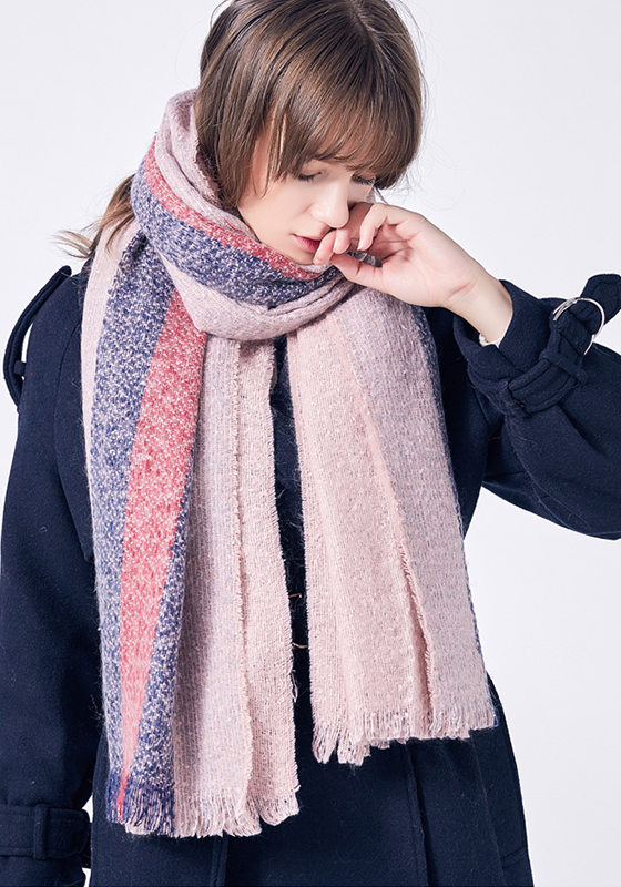 Stripe Foulard Femme Scarf Stripe Foulard Femme Scarf