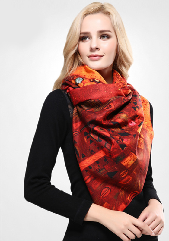 Wool Print Warm Scarf Wool Print Warm Scarf