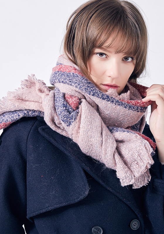Stripe Foulard Femme Scarf Stripe Foulard Femme Scarf
