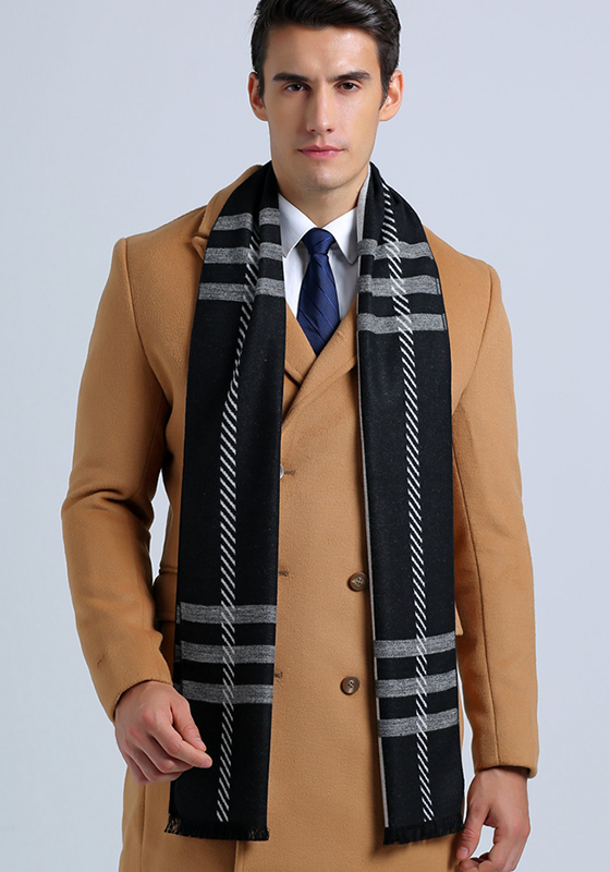 Classic Wool Cashmere Scarf Classic Wool Cashmere Scarf