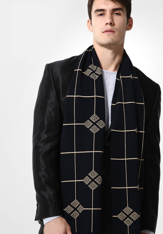 Wool Luxury Plaid Scarf Wool Luxury Plaid Scarf