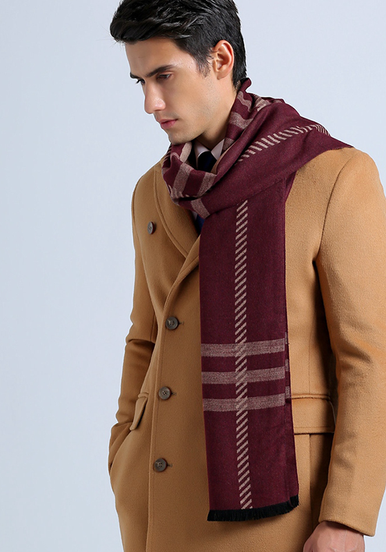Classic Wool Cashmere Scarf Classic Wool Cashmere Scarf