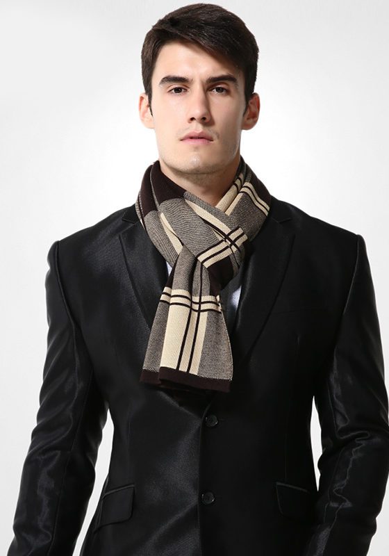 Wool Plaid Scarf Wool Plaid Scarf