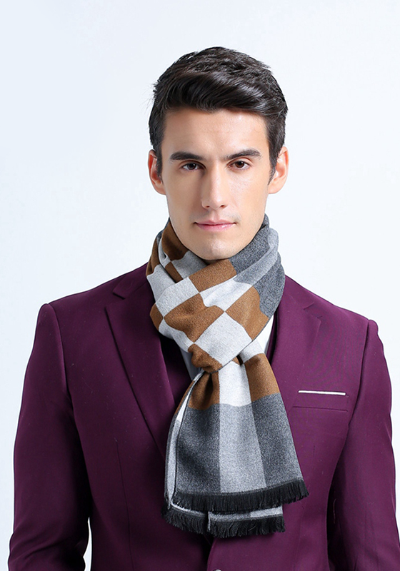Cashmere Plaid Scarf Cashmere Plaid Scarf