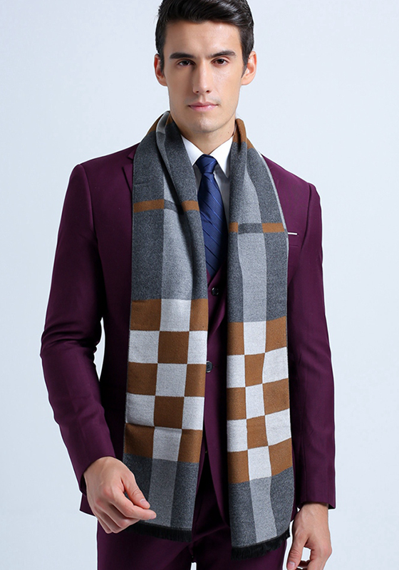 Cashmere Plaid Scarf Cashmere Plaid Scarf