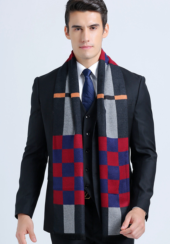 Cashmere Plaid Scarf Cashmere Plaid Scarf
