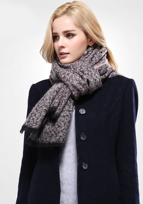 Foulard Wool Solid Shawl Foulard Wool Solid Shawl