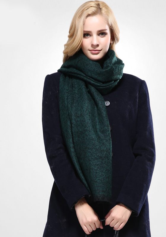 Foulard Wool Solid Shawl Foulard Wool Solid Shawl