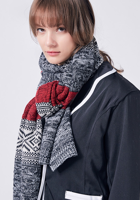 Bufandas Mujer Patchwork Scarf Bufandas Mujer Patchwork Scarf