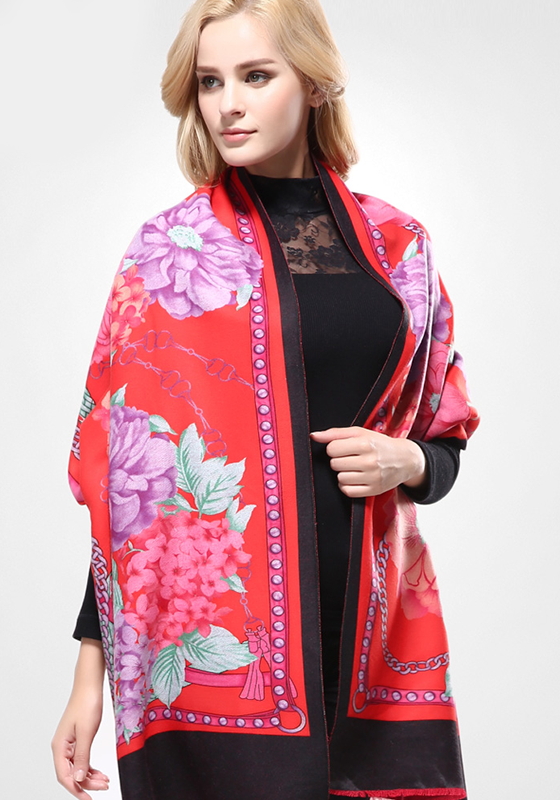 Bandana Print Luxury Scarf Bandana Print Luxury Scarf