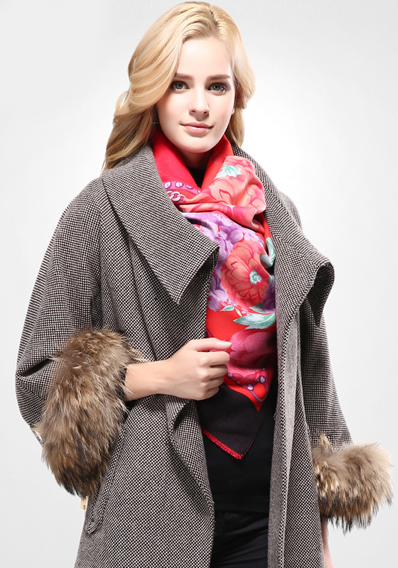Bandana Print Luxury Scarf Bandana Print Luxury Scarf