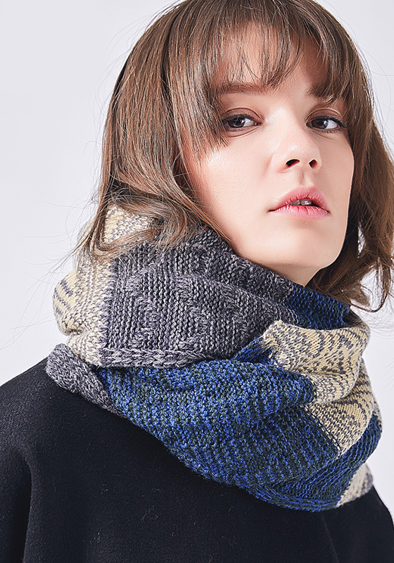 Bufandas Mujer Patchwork Scarf Bufandas Mujer Patchwork Scarf