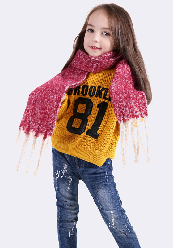 Cotton Knitted Tassel Scarf Cotton Knitted Tassel Scarf