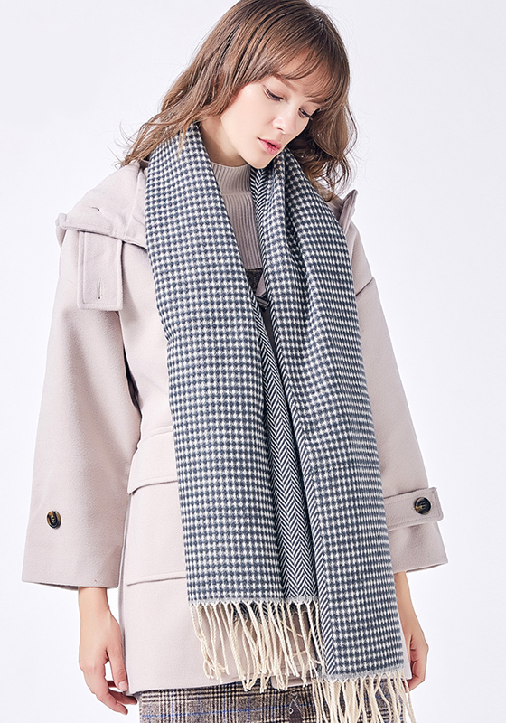 Long Tassel Foulard Scarf Long Tassel Foulard Scarf