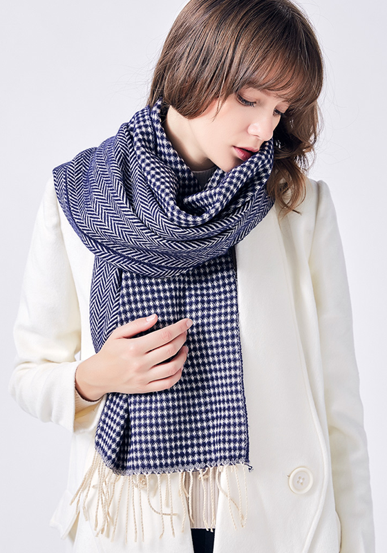 Long Tassel Foulard Scarf Long Tassel Foulard Scarf
