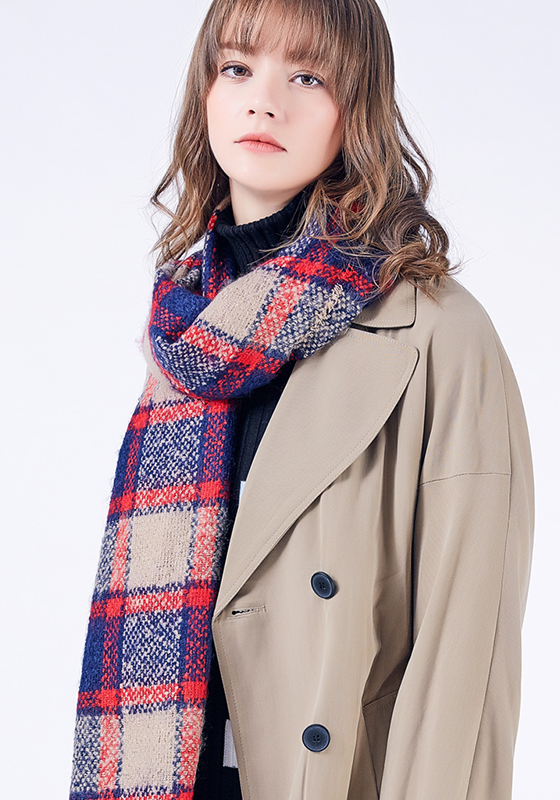 Luxury Plaid Bandana Scarf Luxury Plaid Bandana Scarf