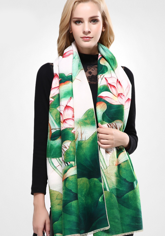 Wool Cashmere Luxury Scarf Wool Cashmere Luxury Scarf