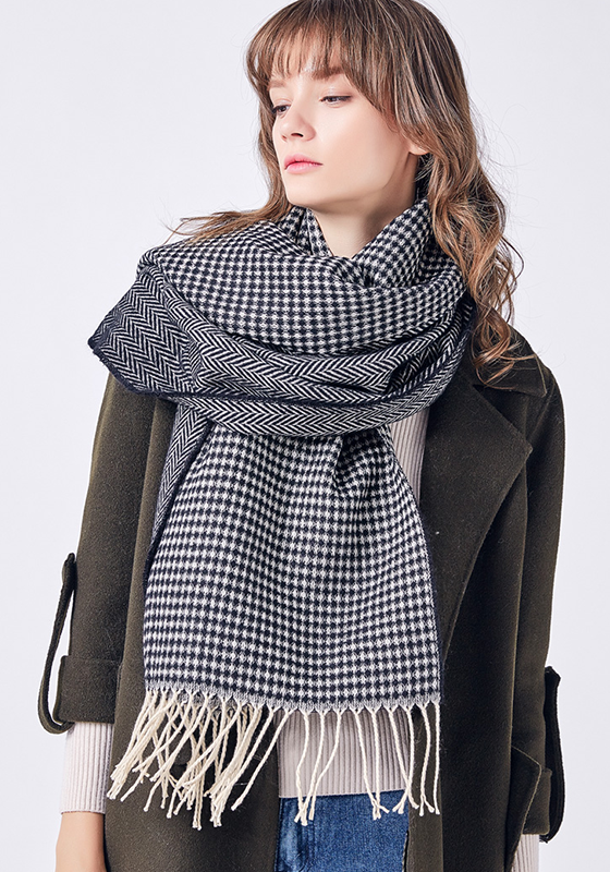 Long Tassel Foulard Scarf Long Tassel Foulard Scarf