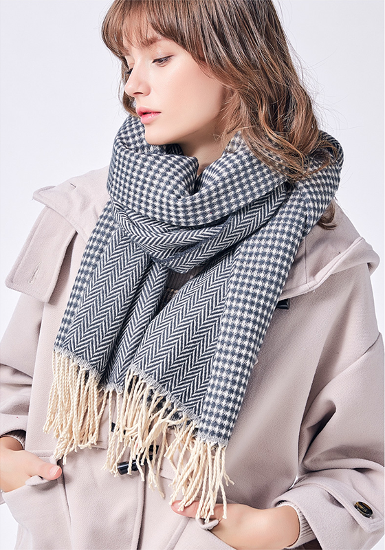 Long Tassel Foulard Scarf Long Tassel Foulard Scarf