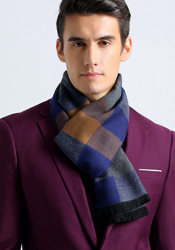 Classic Style Plaid Scarf Classic Style Plaid Scarf