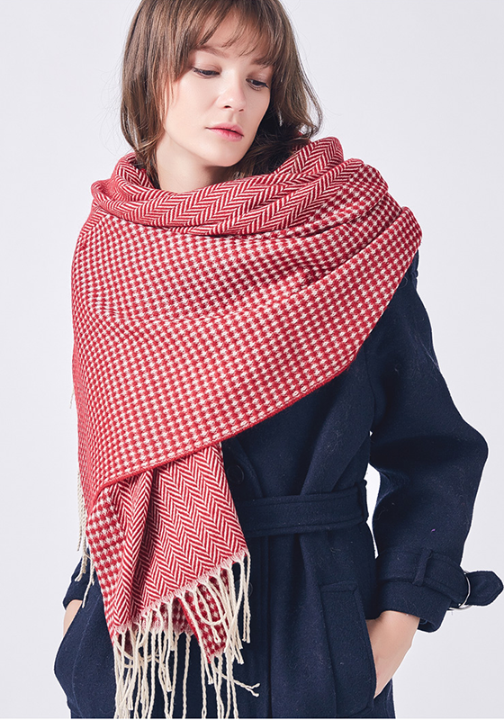 Long Tassel Foulard Scarf Long Tassel Foulard Scarf