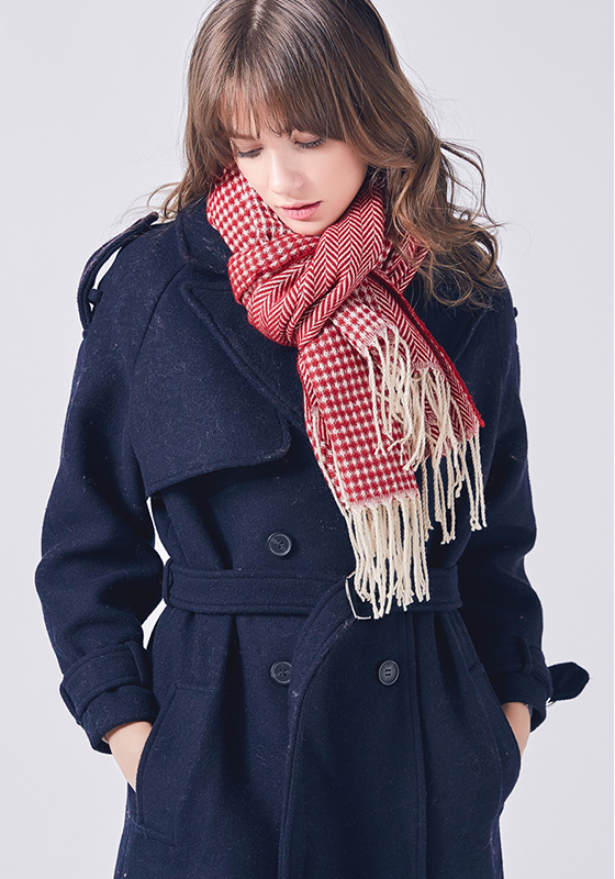 Long Tassel Foulard Scarf Long Tassel Foulard Scarf