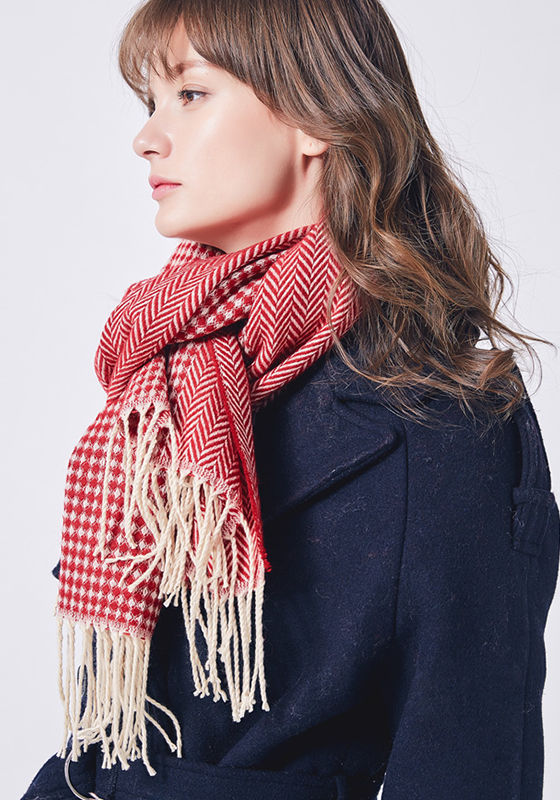 Long Tassel Foulard Scarf Long Tassel Foulard Scarf