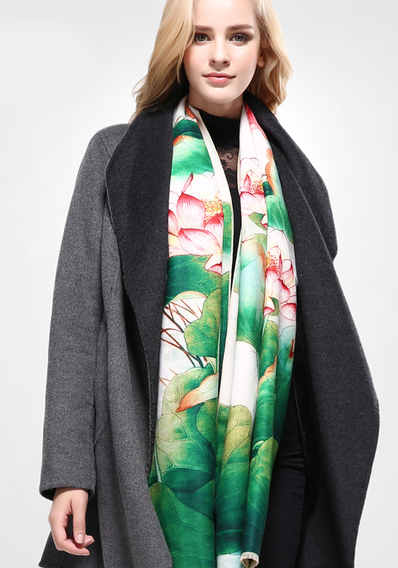 Wool Cashmere Luxury Scarf Wool Cashmere Luxury Scarf