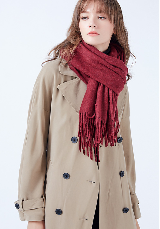 Wool Bufandas Mujer Soft Scarf Wool Bufandas Mujer Soft Scarf