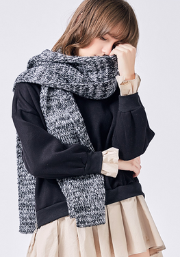 Knit Luxury Solid Scarf